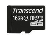 Transcend 16GB microSDHC Flash Card Model TS16GUSDC10