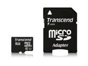 Transcend 8GB microSDHC Flash Card