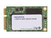 ADATA XPG SX300 64GB Mini SATA mSATA MLC Internal Solid State Drive SSD ASX300S3 64GM C
