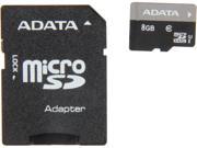 ADATA Premier 8GB microSDHC Class 10 Flash Card with Adapter Model AUSDH8GUICL10 RA1