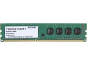 Patriot Signature 4GB 240 Pin DDR3 SDRAM DDR3 1333 PC3 10600 Desktop Memory Model PSD34G133381