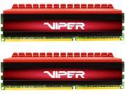 Patriot Viper 4 8GB 2 x 4GB 288 Pin DDR4 SDRAM DDR4 2400 PC4 19200 Extreme Performance Memory Black Sides Red Top Model PV48G240C5K