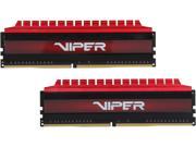 Patriot Viper 4 8GB 2 x 4GB 288 Pin DDR4 SDRAM DDR4 2666 PC4 21300 Extreme Performance Memory Black Sides Red Top Model PV48G266C5K PV48G266C5K