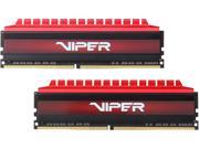 Patriot Viper 4 16GB 2 x 8GB 288 Pin DDR4 SDRAM DDR4 2800 PC4 22400 Extreme Performance Memory Black Sides Red Top Model PV416G280C6K