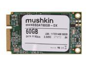 Mushkin Enhanced Atlas Series 60GB Mini SATA mSATA MLC Internal Solid State Drive SSD MKNSSDAT60GB DX