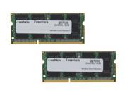 Mushkin Enhanced Essentials 16GB 2 x 8G 204 Pin DDR3 SO DIMM DDR3L 1600 PC3L 12800 Laptop Memory Model 997038