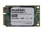 Mushkin Enhanced Atlas Series 60GB Mini SATA mSATA MLC Internal Solid State Drive SSD MKNSSDAT60GB V