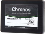 Mushkin Enhanced Chronos 2.5 120GB SATA III MLC Internal Solid State Drive SSD MKNSSDCR120GB G2