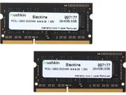 Mushkin Enhanced Blackline 8GB 2 x 4GB 204 Pin DDR3 SO DIMM DDR3L 1600 PC3L 12800 Laptop Memory Model 997177