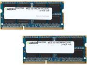 Mushkin Enhanced Essentials 32GB 2 x 16G 204 Pin DDR3 SO DIMM DDR3L 1866 PC3L 14900 Laptop Memory Model MES3S186DM16G28X2