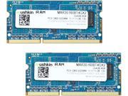 Mushkin Enhanced iRam 8GB 2 x 4GB 204 Pin DDR3 SO DIMM DDR3 1600 PC3 12800 Memory for Apple Model MAR3S160BT4GX2