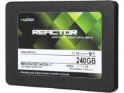 Mushkin Enhanced Reactor LT 2.5 240GB SATA III MLC Internal Solid State Drive SSD MKNSSDRE240GB LT