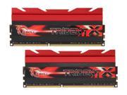 G.SKILL TridentX Series 16GB 2 x 8GB 240 Pin DDR3 SDRAM DDR3 2400 PC3 19200 Desktop Memory Model F3 2400C10D 16GTX