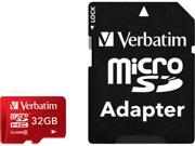 Verbatim 32GB microSDHC Flash Card
