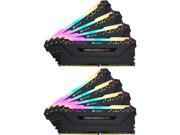 CORSAIR Vengeance RGB Pro 128GB (8 x 16GB) 288-Pin DDR4 SDRAM DDR4 2666 (PC4 21300) Desktop Memory Model CMW128GX4M8A2666C16 CORSAIR Vengeance RGB Pro 128GB (8 x 16GB) 288-Pin DDR4 SDRAM DDR4 2666 (PC4 21300) Desktop Memory Model CMW128GX4M8A2666C16