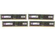 Kingston ValueRAM 64GB 4 x 16GB 240 Pin DDR3 SDRAM ECC Registered DDR3 1600 Server Memory Intel Validated Model KVR16R11D4K4 64I
