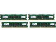 Kingston 32GB 4 x 8GB 240 Pin DDR3 SDRAM ECC Registered DDR3 1600 PC3 12800 Server Memory Model KVR16R11S4K4 32