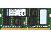 Kingston 8GB 260 Pin DDR4 SO DIMM ECC Unbuffered DDR4 2133 PC4 17000 Memory Model KVR21SE15D8 8