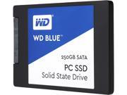 WD Blue 250GB Internal SSD Solid State Drive SATA 6Gb s 2.5 Inch WDS250G1B0A