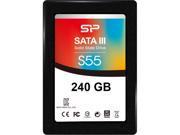 Silicon Power Slim S55 2.5 240GB SATA III TLC Internal Solid State Drive SSD SP240GBSS3S55S25