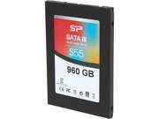 Silicon Power Slim S55 2.5 960GB SATA III TLC Internal Solid State Drive SSD SP960GBSS3S55S25