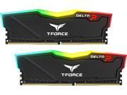 Team T-Force Delta II RGB Series 16GB (2 x 8GB) 288-Pin DDR4 SDRAM DDR4 2400 (PC4 19200) Desktop Memory Model TF3D416G2400HC15BDC01 Team T-Force Delta II RGB Series 16GB (2 x 8GB) 288-Pin DDR4 SDRAM DDR4 2400 (PC4 19200) Desktop Memory Model TF3D416G2400HC15BDC01