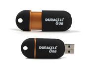 Duracell 8GB Capless USB 2.0 Flash Drive