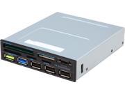 ENERMAX ECR301 5 in 1 USB 3.0 internal card reader w Super Charge USB Port 2.4v USB 3.0 x1. 5 in 1 card readers