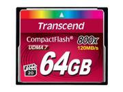 Transcend Premium 64GB Compact Flash CF Flash Card
