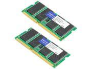 AddOn 8GB 2 x 4GB 204 Pin DDR3 SO DIMM DDR3 1333 PC3 10600 Memory for Apple Model MC702G A AA