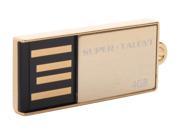 SUPER TALENT PICO_C 4GB Flash Drive USB2.0 Portable with Gold Plated