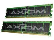 Axiom 4GB 2 x 2GB 240 Pin DDR2 SDRAM ECC Registered DDR2 400 PC2 3200 Server Memory Model AX11690699 2