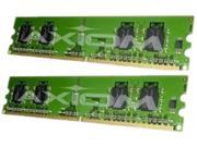 Axiom 1GB 2 x 512MB 240 Pin DDR2 SDRAM DDR2 667 PC2 5300 Desktop Memory Model AX2667N5Q 1G