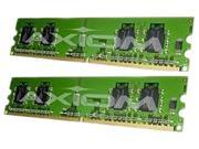 Axiom 4GB 2 x 2GB 240 Pin DDR2 SDRAM DDR2 667 PC2 5300 Desktop Memory Model AX2667N5S 4GK