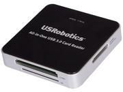 US Robotics USR8420 All in one USB 3.0 Card Reader Writer with Dual SD Slots