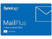 Synology MailPlus 5 Licenses MailPlus license pack for 5 email accounts