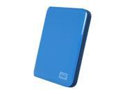 WD 500GB My Passport Essential Portable Hard Drive USB 3.0 USB 2.0 Model WDBACY5000ABL NESN Blue