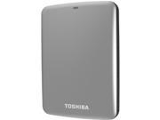 TOSHIBA 750GB Canvio Connect External Hard Drive USB 3.0 Model HDTC707XS3A1 Silver