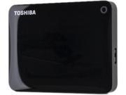 TOSHIBA 3TB Canvio Connect II Portable Hard Drive USB 3.0 Model HDTC830XK3C1 Black