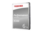 TOSHIBA X300 6TB Desktop Hard Drive 7200 RPM 128MB Cache SATA 6.0Gb/s 3.5 TOSHIBA X300 6TB Desktop Hard Drive 7200 RPM 128MB Cache SATA 6.0Gb/s 3.5