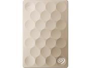 Seagate 2TB Backup Plus Ultra Slim Portable External Hard Drive with Mobile Device Backup USB 3.0 Model STEH2000101 Gold