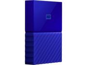 WD 4TB My Passport Portable Hard Drive USB 3.0 Model WDBYFT0040BBL-WESN Blue 