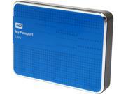 WD 2TB My Passport Ultra Portable Hard Drive USB 3.0 Model WDBMWV0020BBL NESN Blue