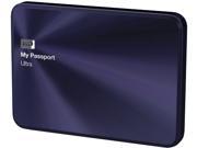 WD 1TB Blue Black My Passport Ultra Metal Edition Portable External Hard Drive USB 3.0 WDBTYH0010BBA NESN
