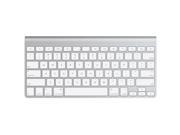 Apple MC184LL A White Silver Bluetooth Wireless Keyboard
