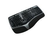 Microsoft Natural 4000 B2M 00012 Black Wired Keyboard