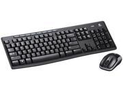 Logitech Wireless Combo MK260 920 002950 Black RF Wireless Keyboard and Mouse