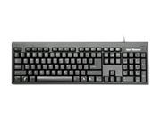 KeyTronic KT400P2 Black Wired Keyboard