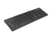 i rocks KR 6401 BK Black Wired Chocolate Key Style Keyboard