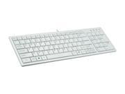 i rocks KR 6421 WH White Wired Ultra X Slim Keyboard with Terrace Keycap